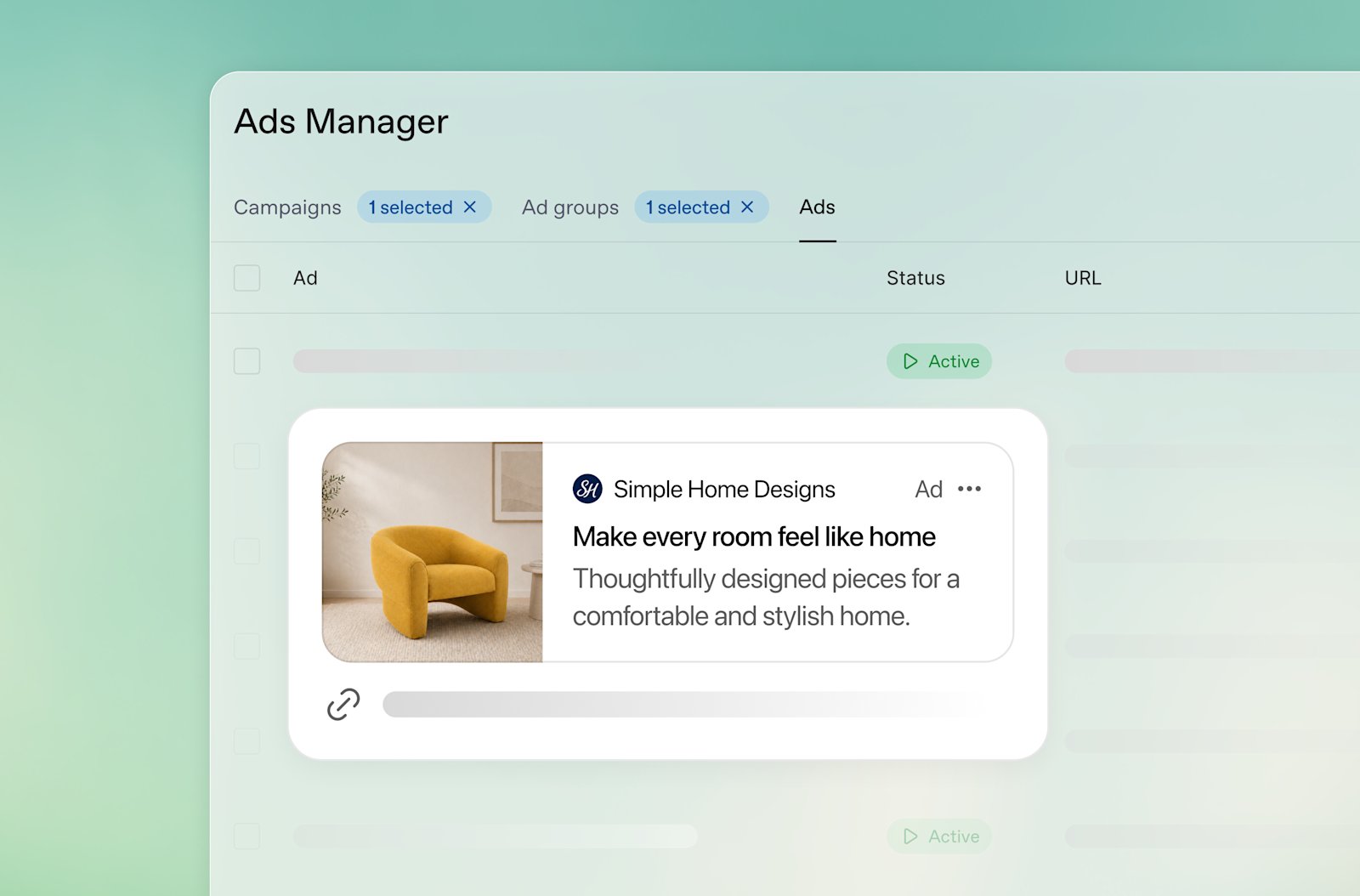 Ad Preview inside Ads Manager